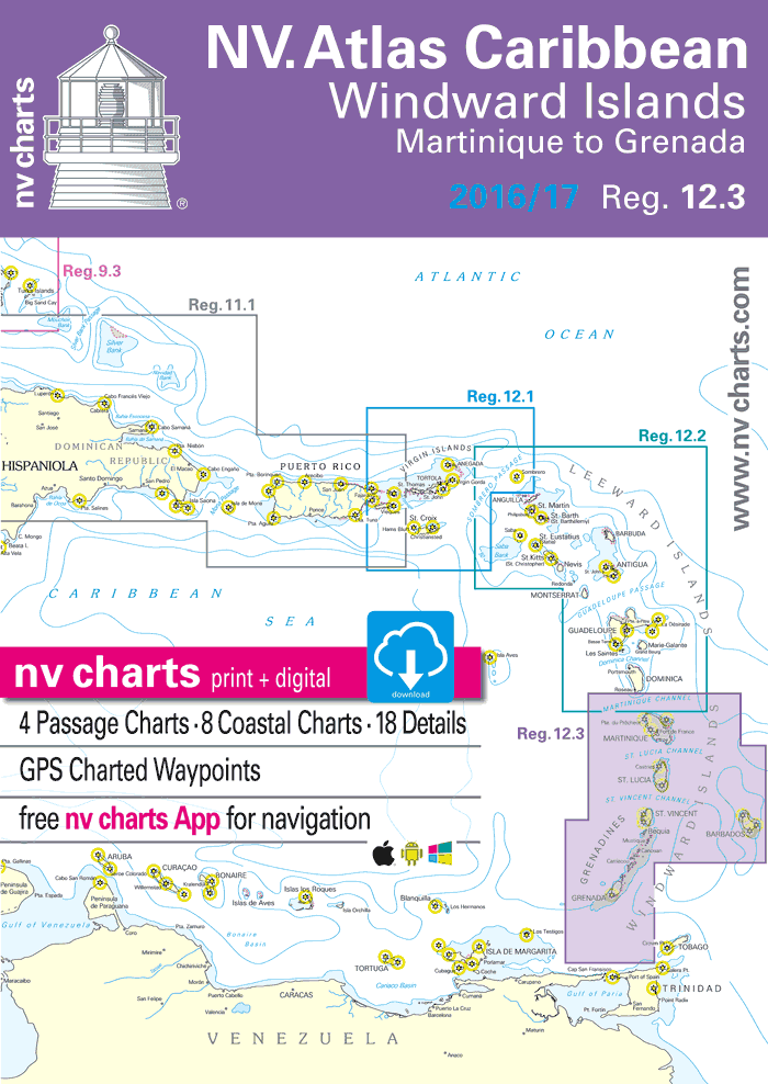 NV Charts 12.3 Windward Islands