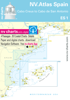 NV Atlas Spain ES 1 - Cabo Creus to Cabo San Antonio