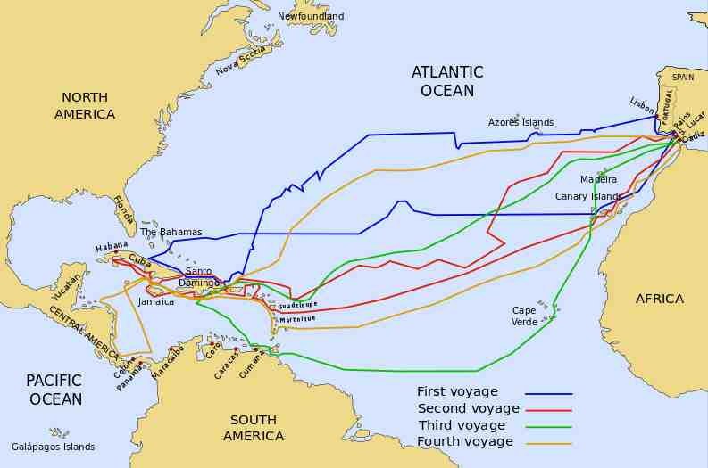 The Voyages of Christopher Columbus