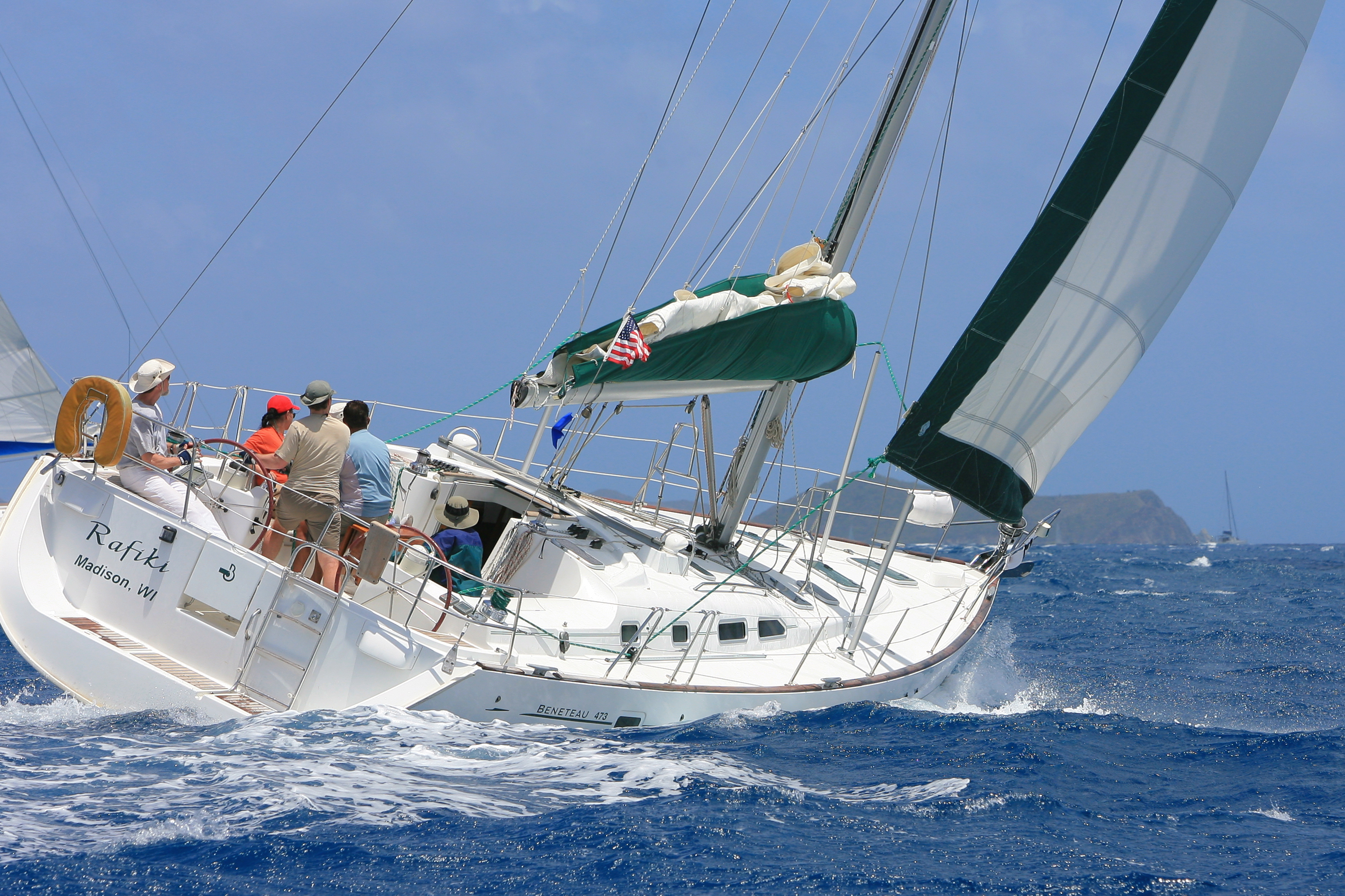 Sailing the channel