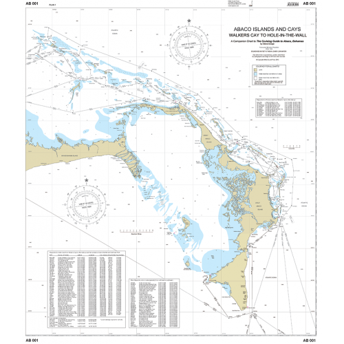 AB001 Great Abaco and Cays Chart